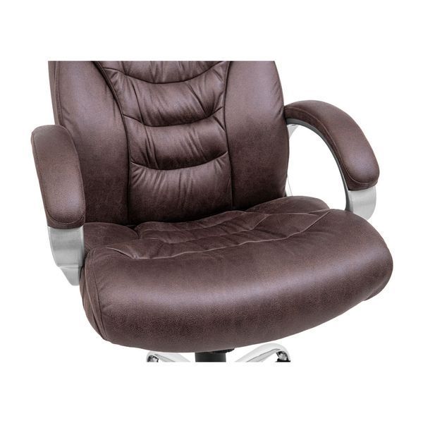Крісло Richman Кальярі Ю Хром П2 M-1 (Tilt) Амелі Браун R00000054048 фото
