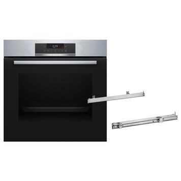 ДуховкаBOSCH HBA172BS0 + Телескопічний висувний рельс 17003241 (комплект) HBA172BS0+17003241 фото
