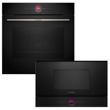 Духовка BOSCH HBG7341B1+Мікрохвильова піч BOSCH BFL7221B1 (комплект) HBG7341B1+BFL7221B1 фото