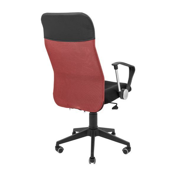 Кресло Richman Ультра Ю Пластик M-1 (Tilt) Сетка черная + красная ADD0003106 фото