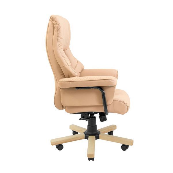 Кресло Richman Конгресс Вуд M-2 Широкий (Anyfix Wide) Бежевый + Бук R00000052291 фото