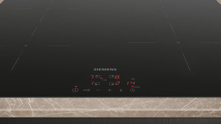 Духовка з функцією додавання пари SIEMENS HU736AEA0T + Варильна поверхня індукційна SIEMENS EU611BEB5E (комплект) HU736AEA0T+EU611BEB5E 4 фото