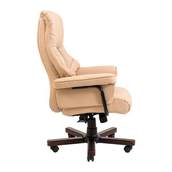 Кресло Richman Конгресс Вуд M-2 Широкий (Anyfix Wide) Бежевый + Орех R00000050939 фото