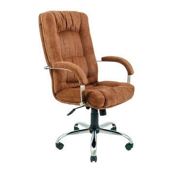 Кресло Richman Альберто Хром П1 M-2 (Anyfix) Мисти Браун R00000005320 фото
